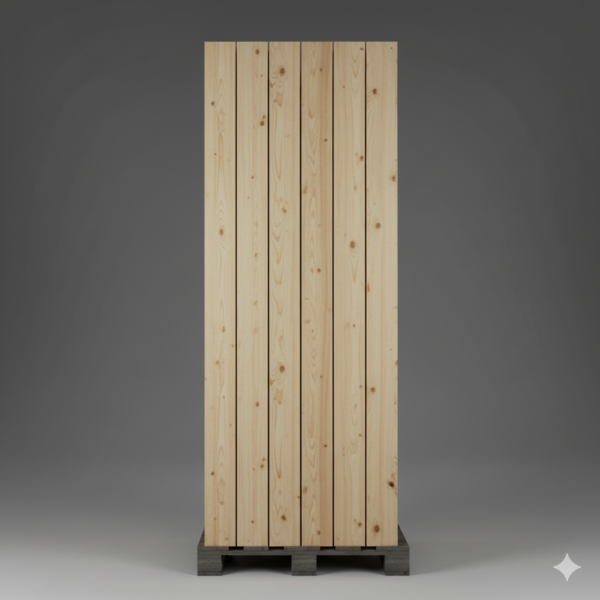 White wood 38mm (1.5 Inch Pertal)